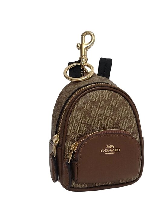 Coach Accessories - Coach Bag Charm Mini Backpack Key Ring